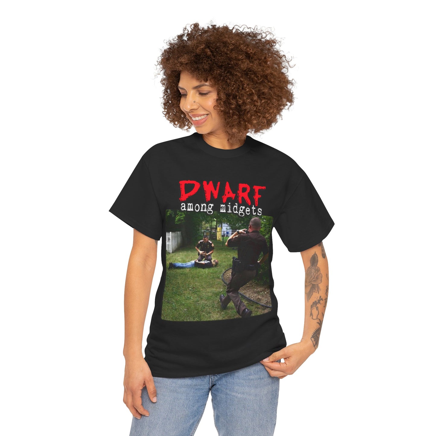 Dwarf Among Midgets - Caught Tee