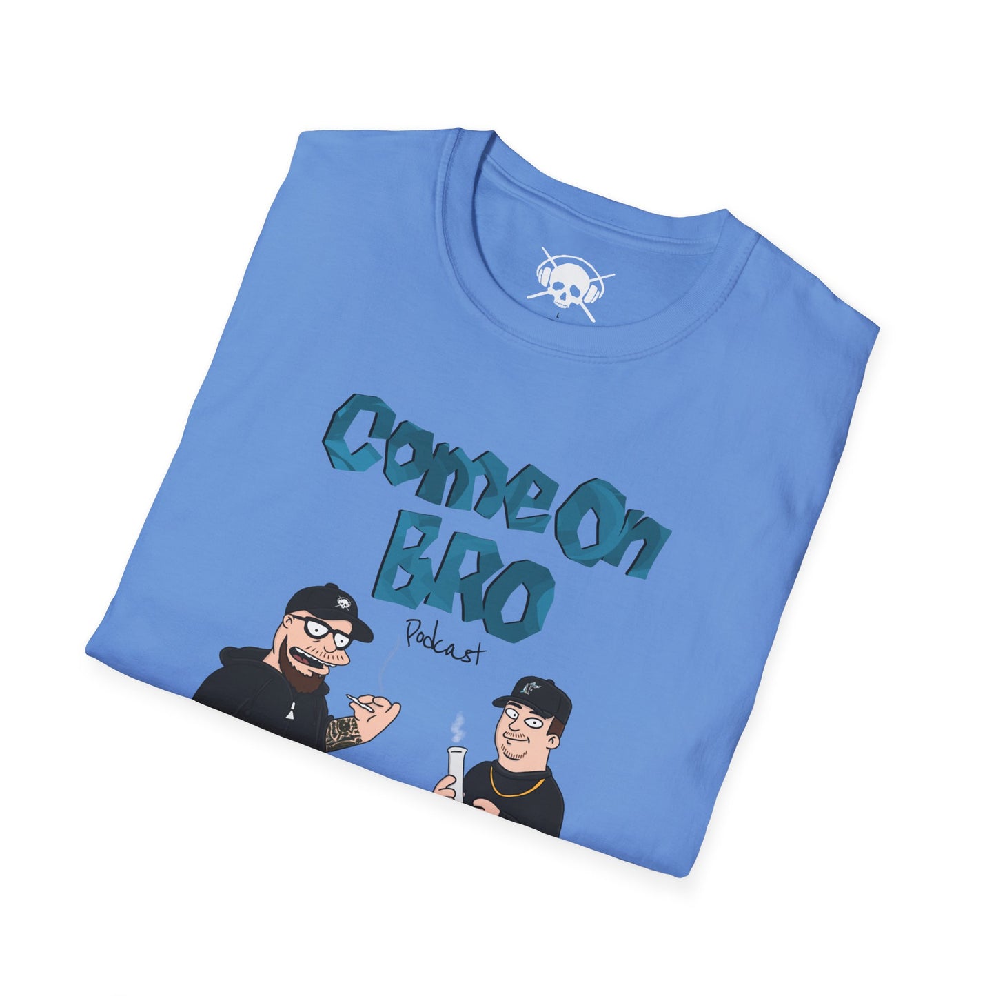 Come On Bro Podcast Logo Tee