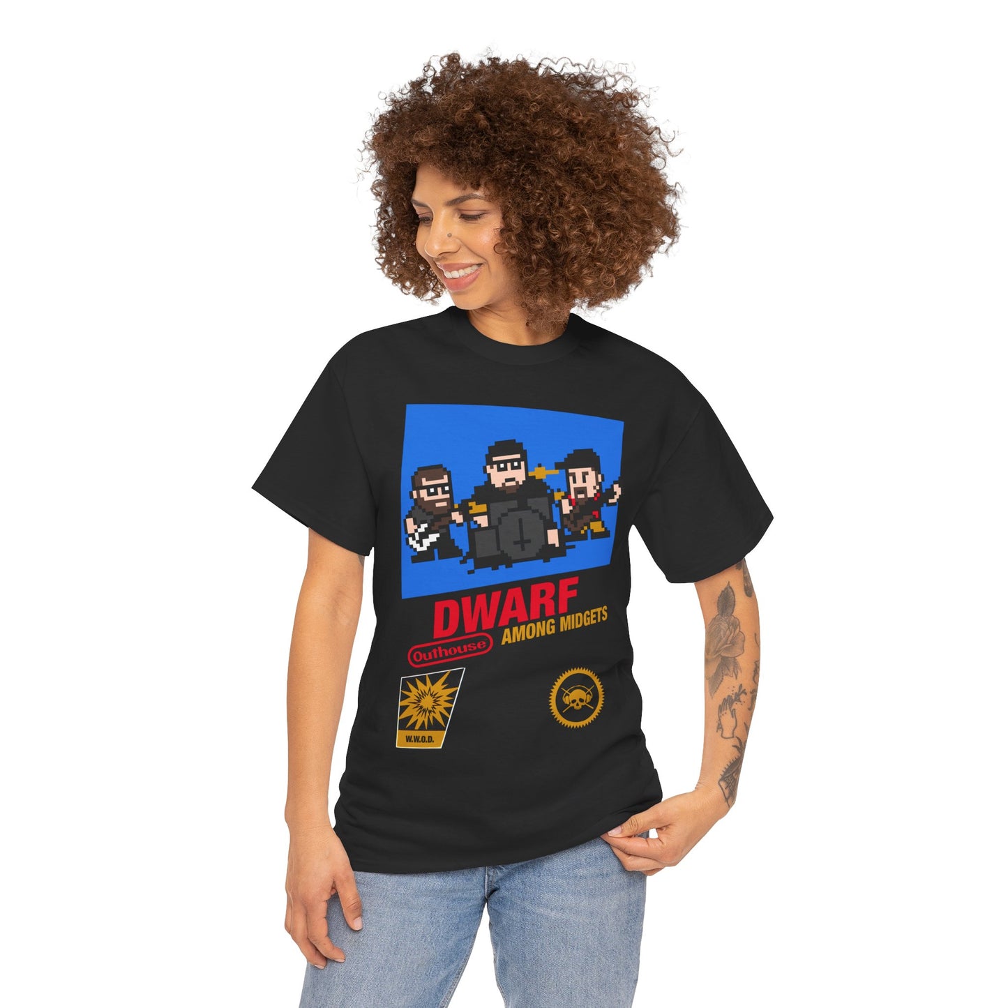 Dwarf Among Midgets - 8 Bit Tee