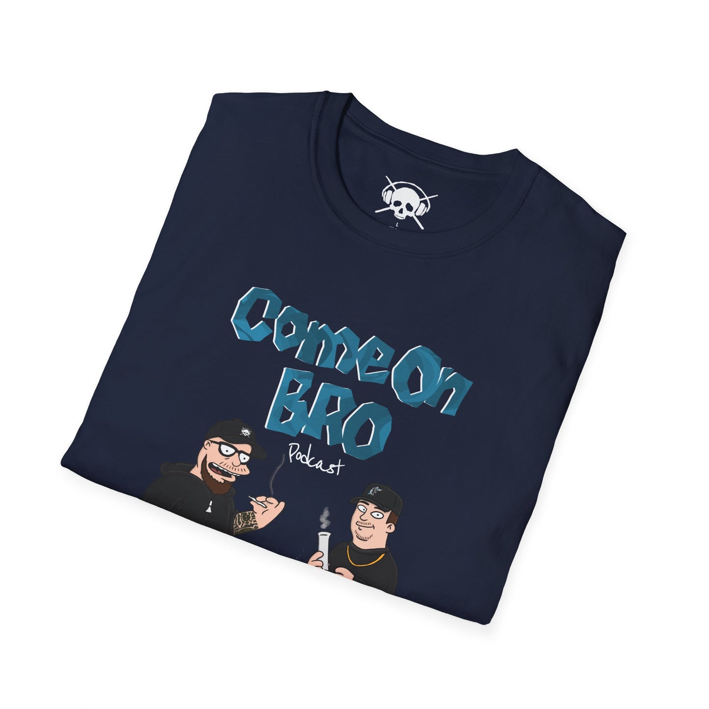 Come On Bro Podcast Logo Tee