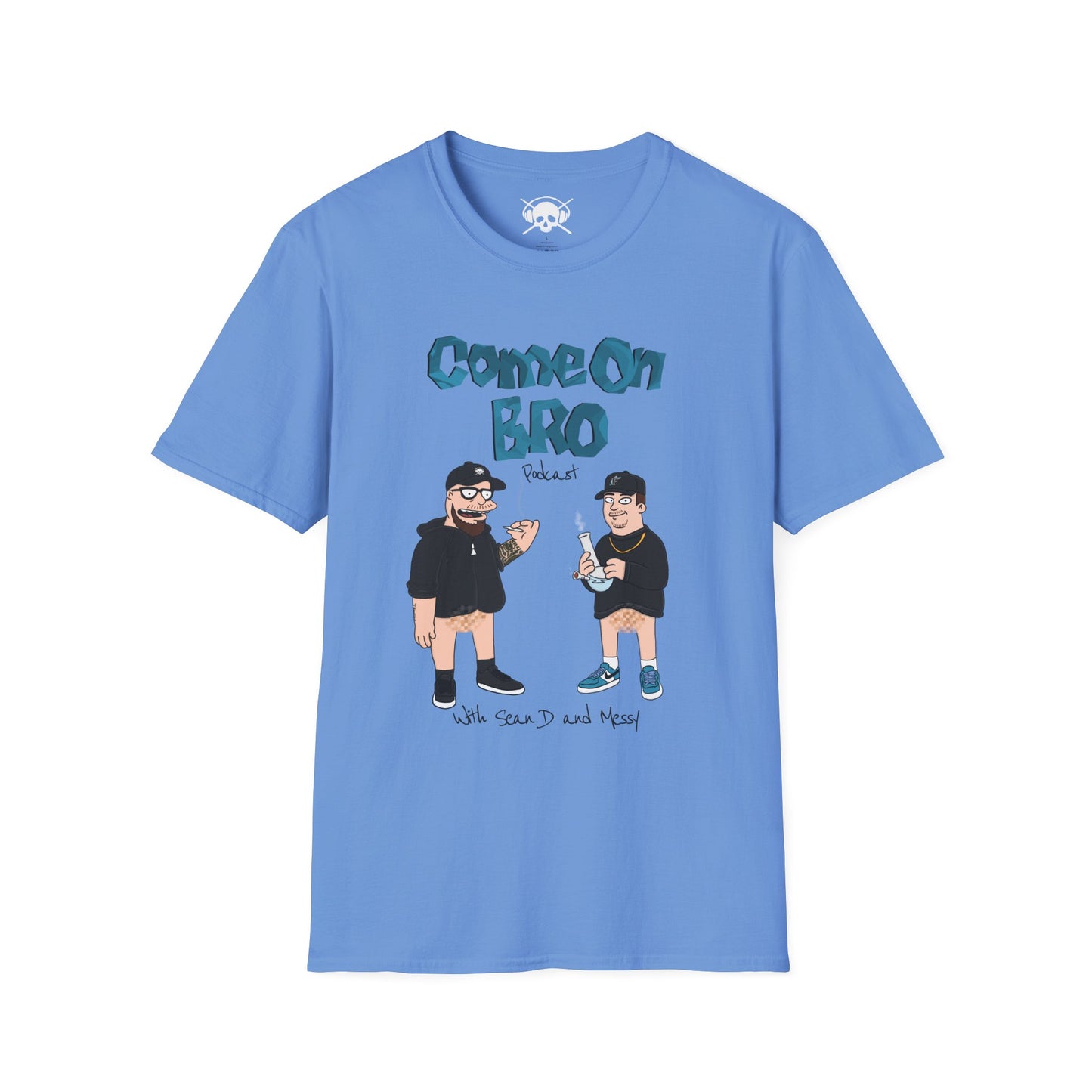 Come On Bro Podcast Logo Tee