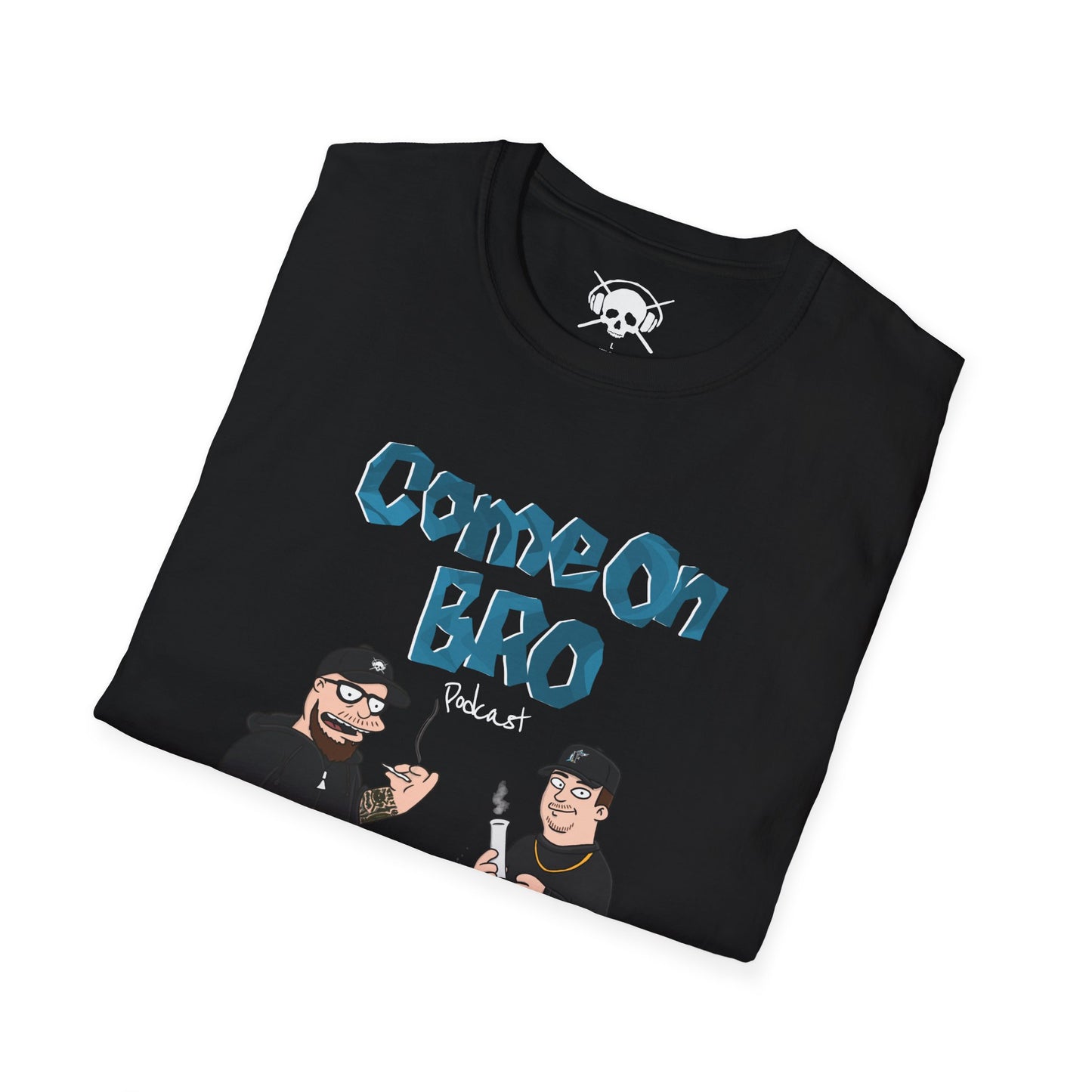 Come On Bro Podcast Logo Tee