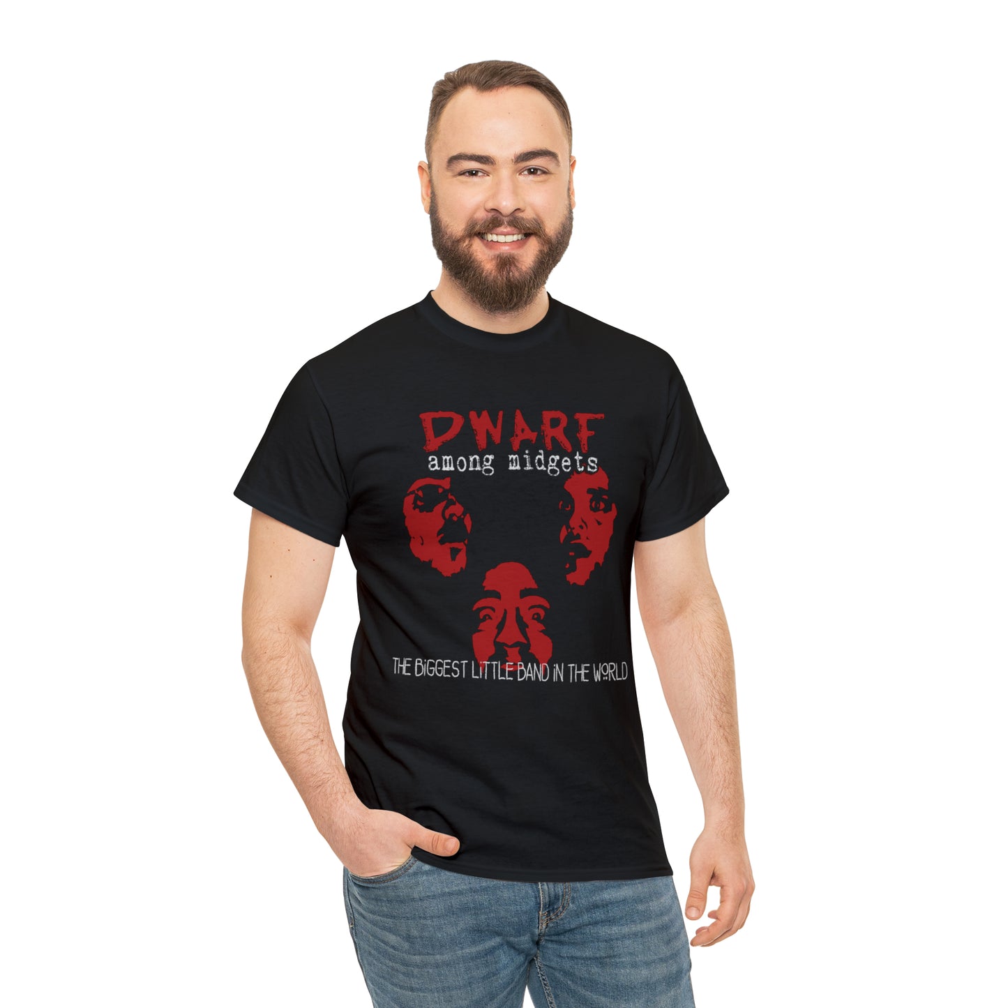 Dwarf Among Midgets - DAM 08 Red Tee