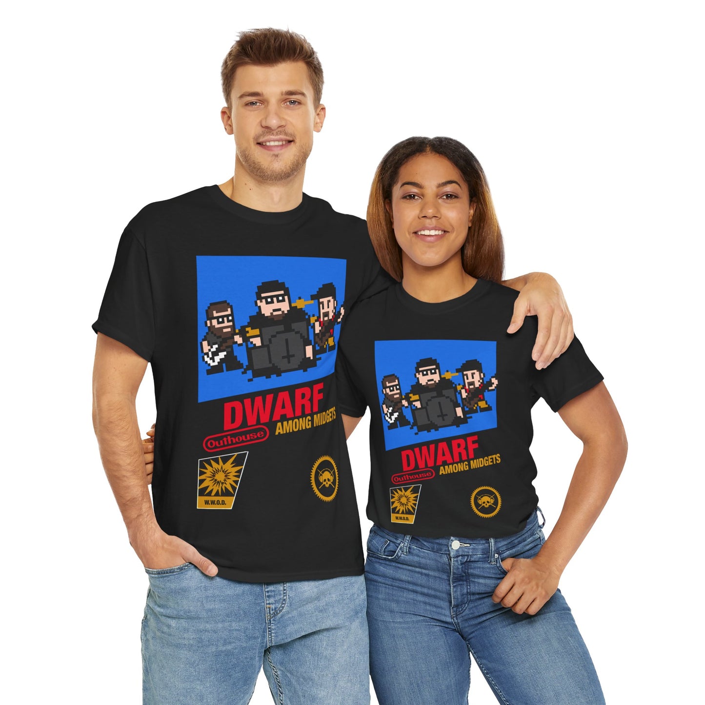 Dwarf Among Midgets - 8 Bit Tee