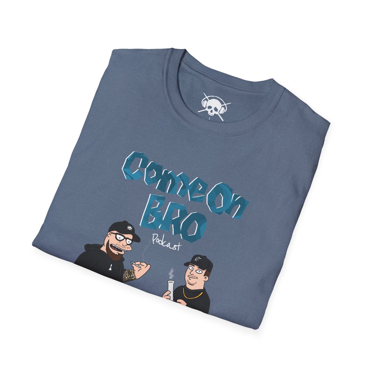 Come On Bro Podcast Logo Tee
