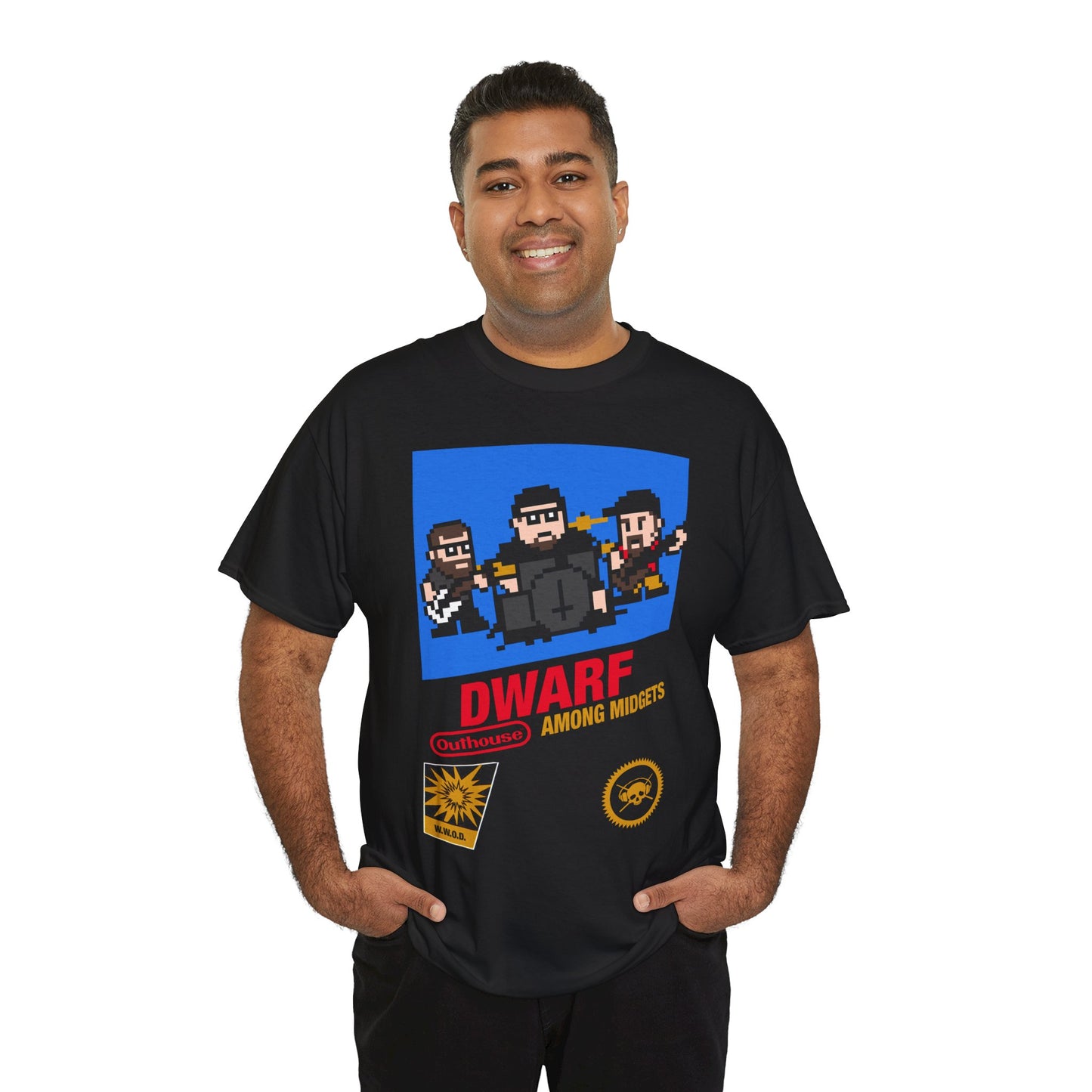 Dwarf Among Midgets - 8 Bit Tee
