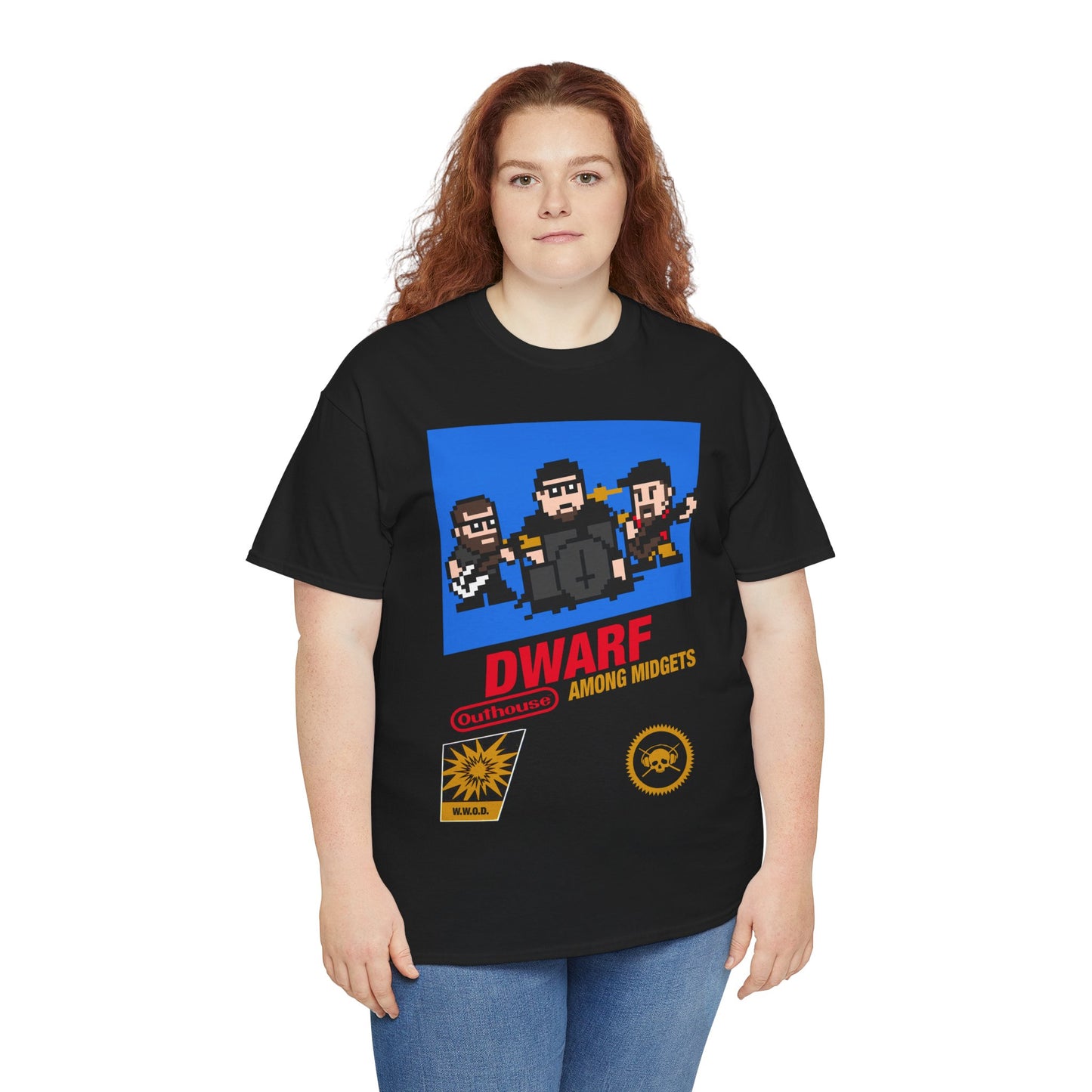 Dwarf Among Midgets - 8 Bit Tee