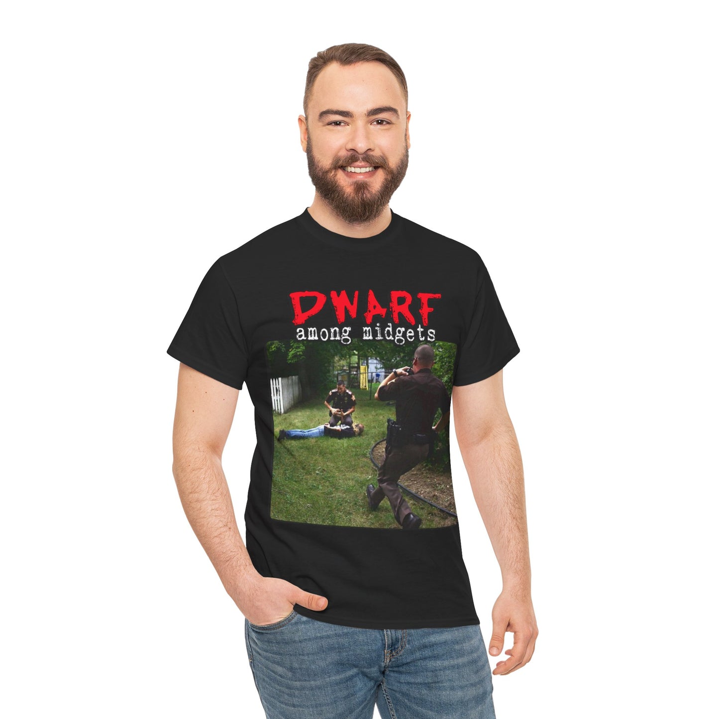 Dwarf Among Midgets - Caught Tee