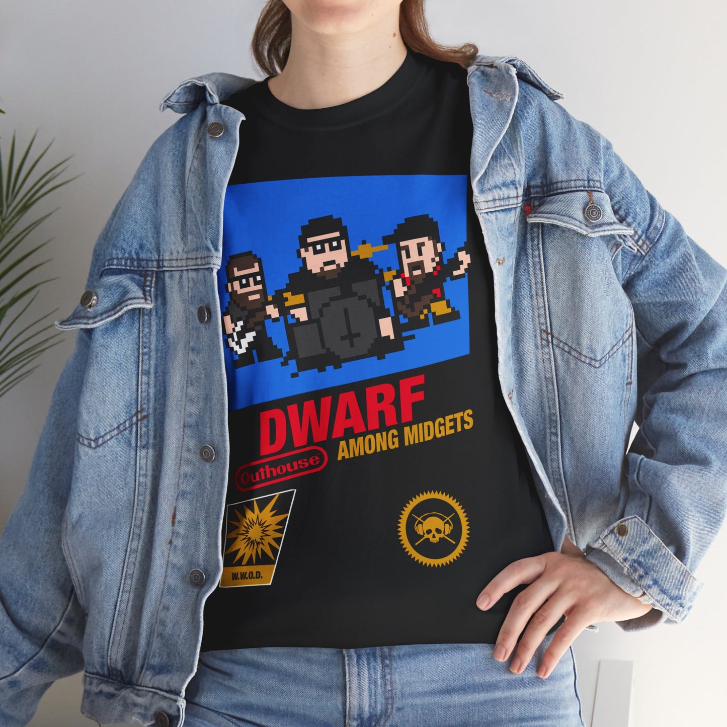 Dwarf Among Midgets - 8 Bit Tee