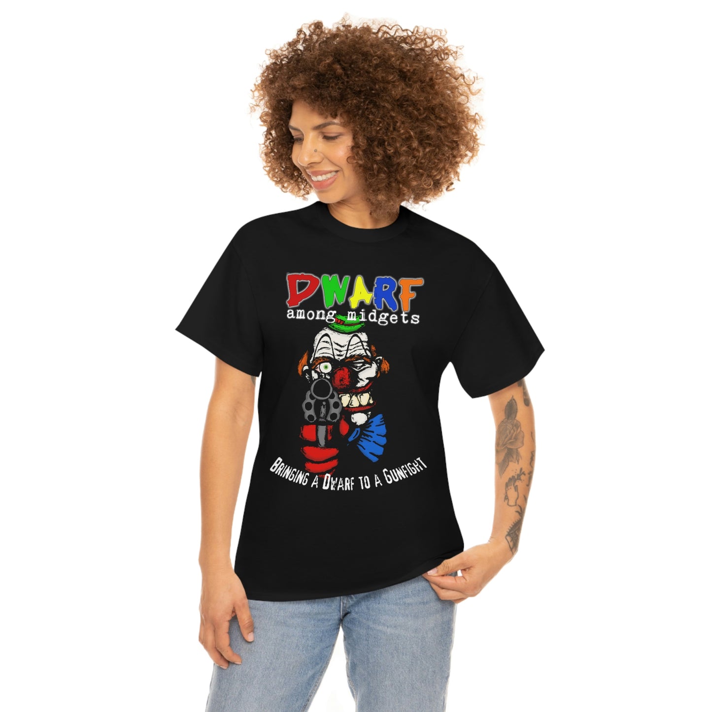 Dwarf Among Midgets - Bringing a Dwarf to a Gunfight Tour Tee