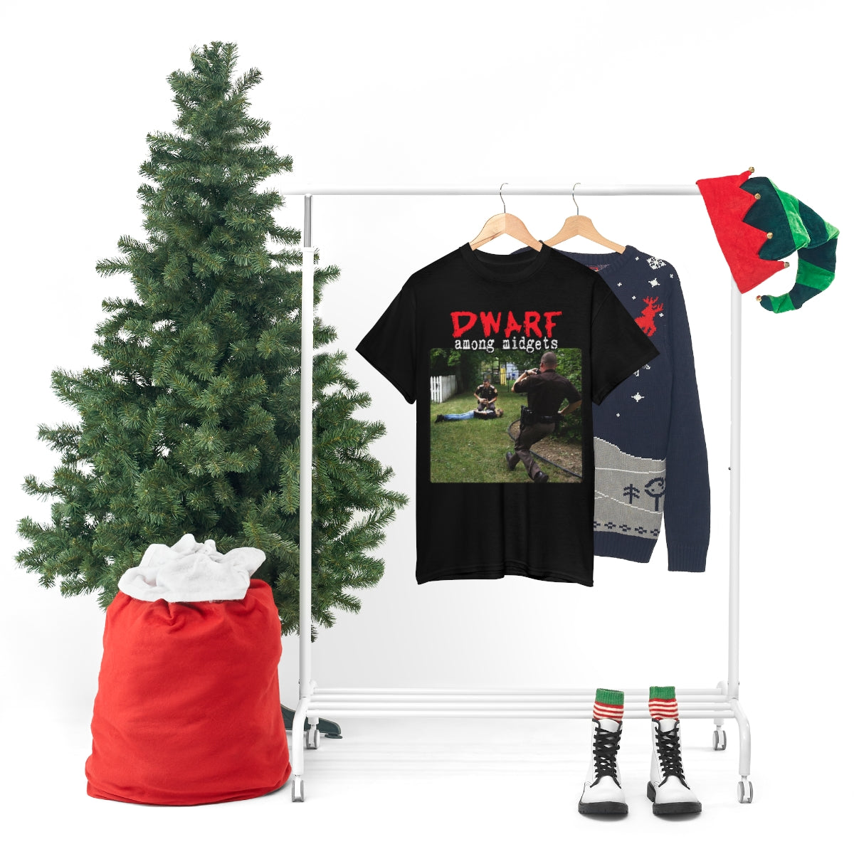 Dwarf Among Midgets - Caught Tee