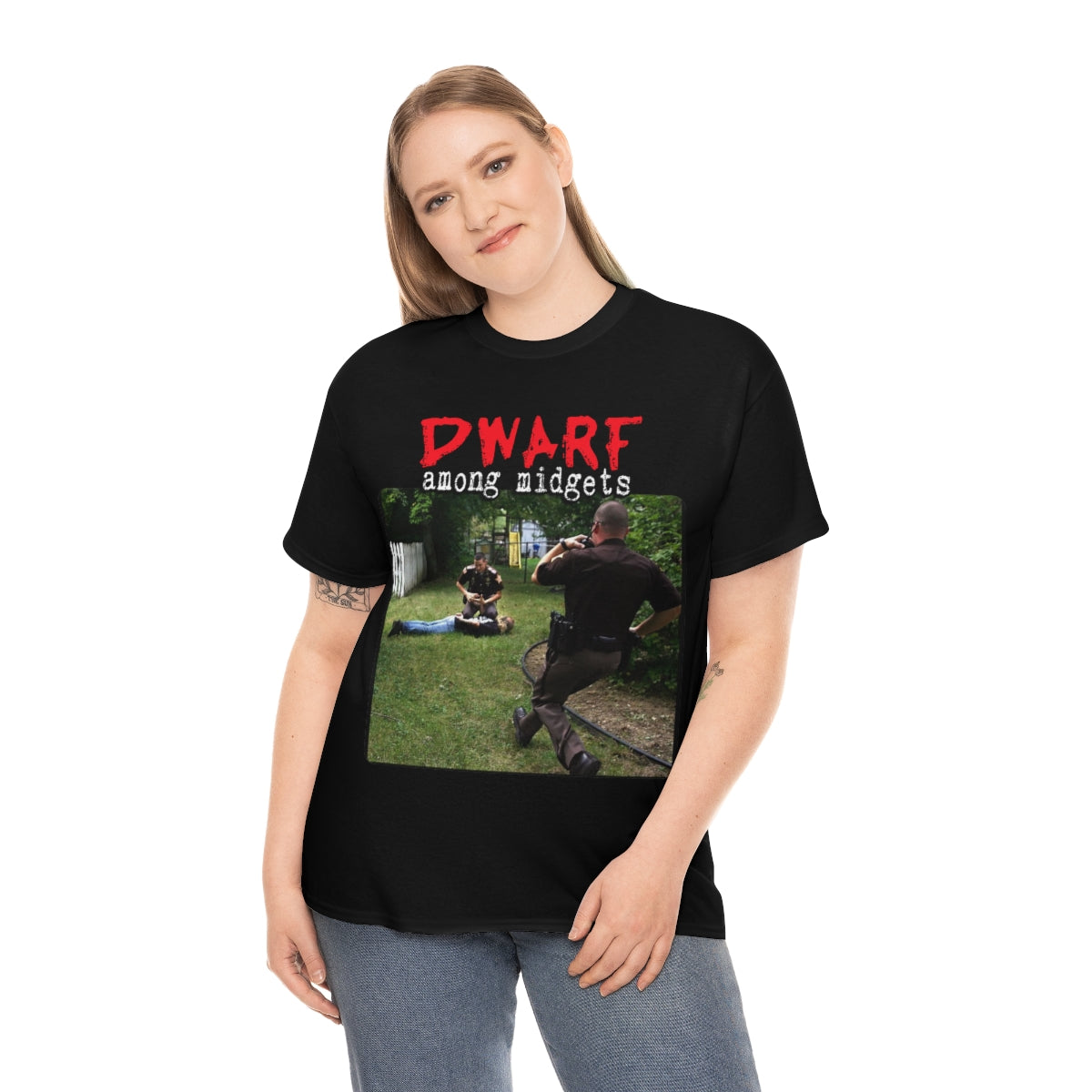 Dwarf Among Midgets - Caught Tee