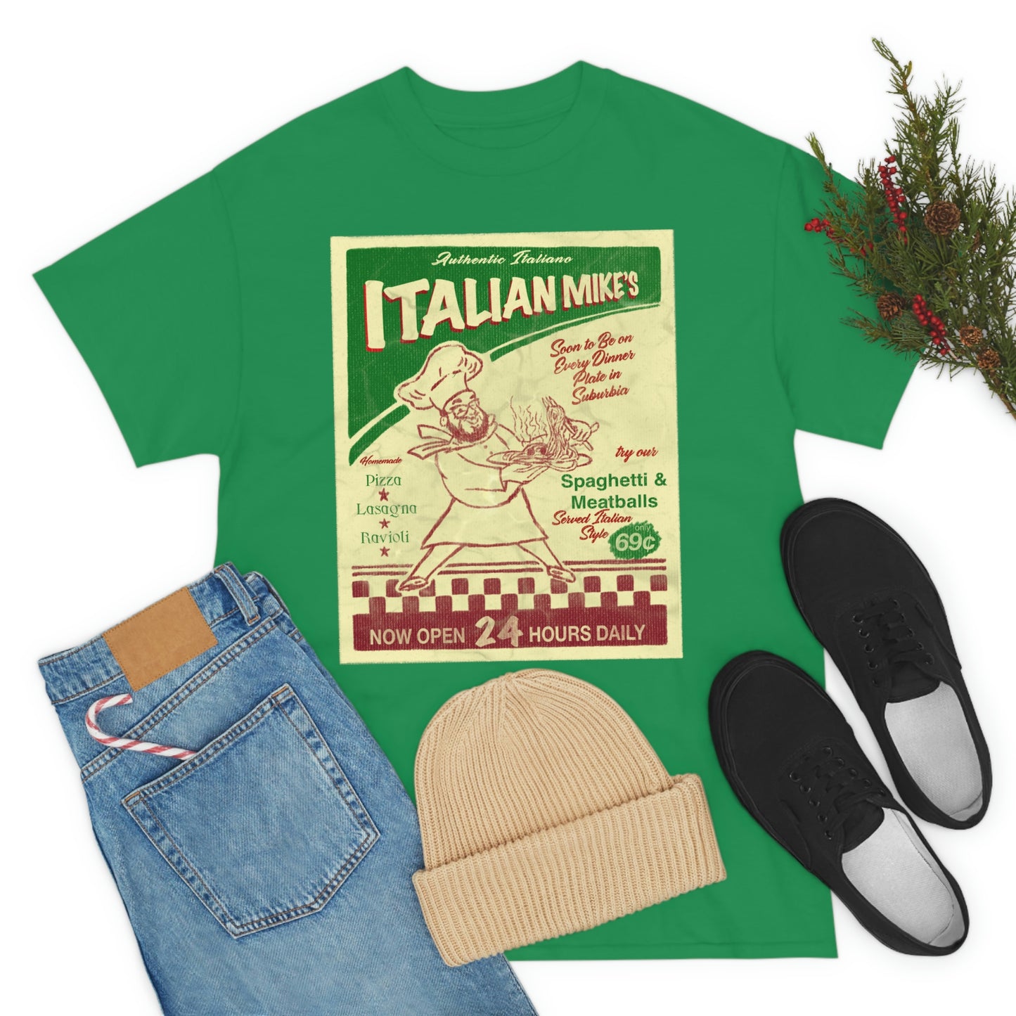 Deaduccine Alfraido - Italian Mike's Tee