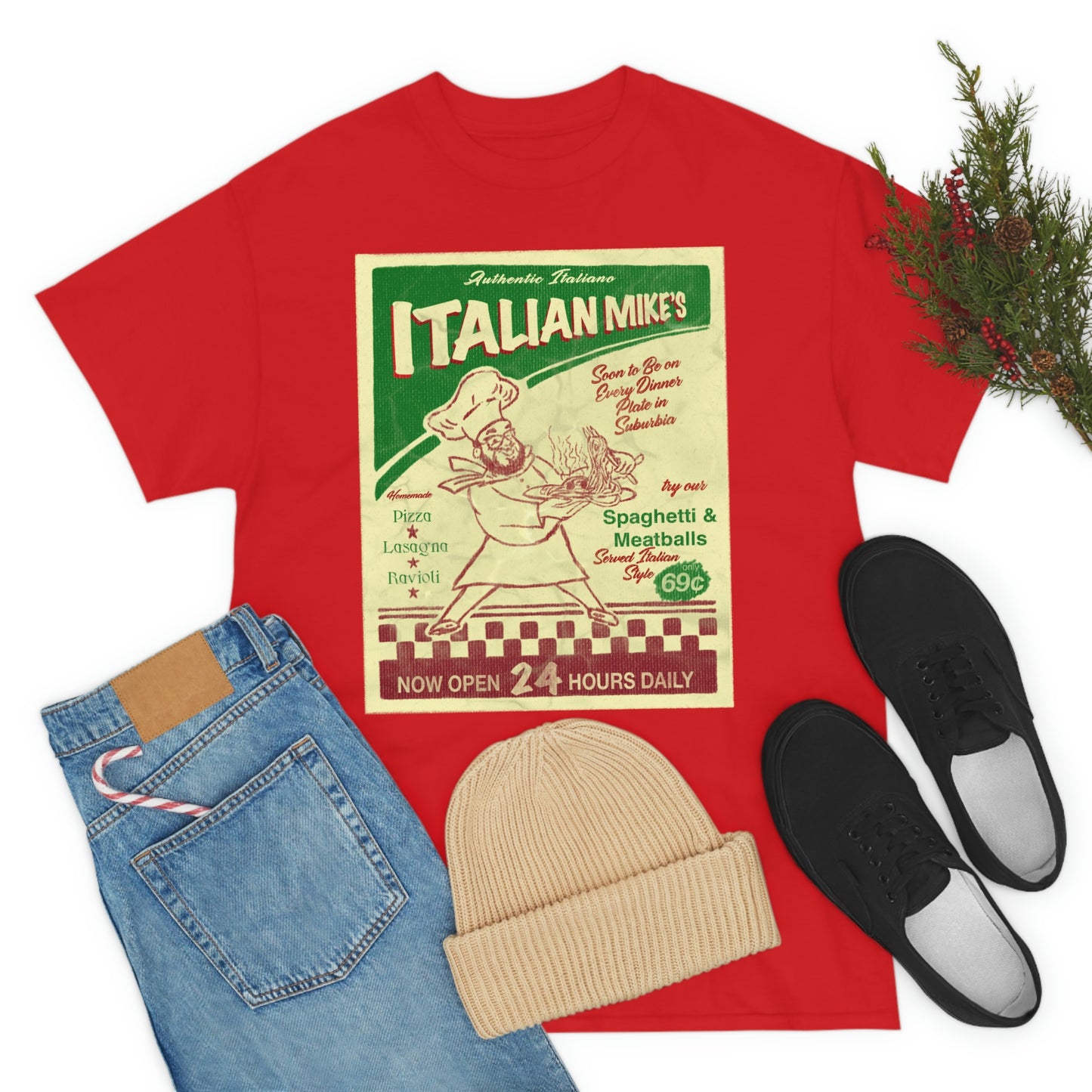 Deaduccine Alfraido - Italian Mike's Tee