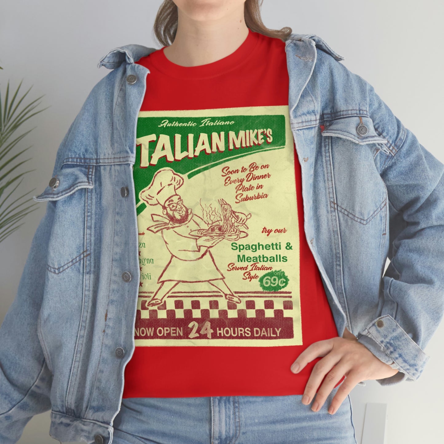Deaduccine Alfraido - Italian Mike's Tee