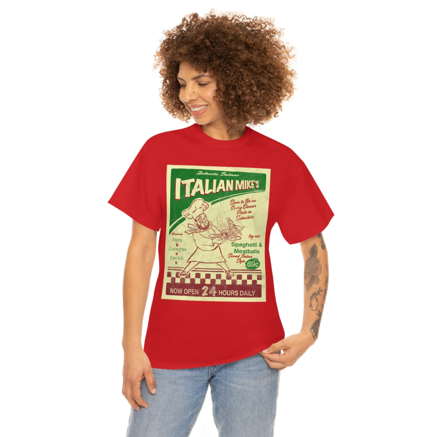 Deaduccine Alfraido - Italian Mike's Tee