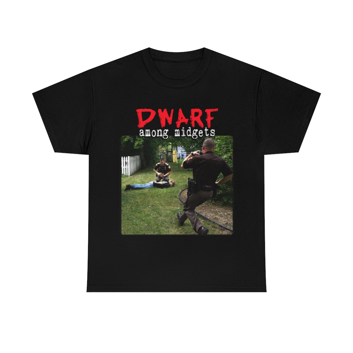 Dwarf Among Midgets - Caught Tee