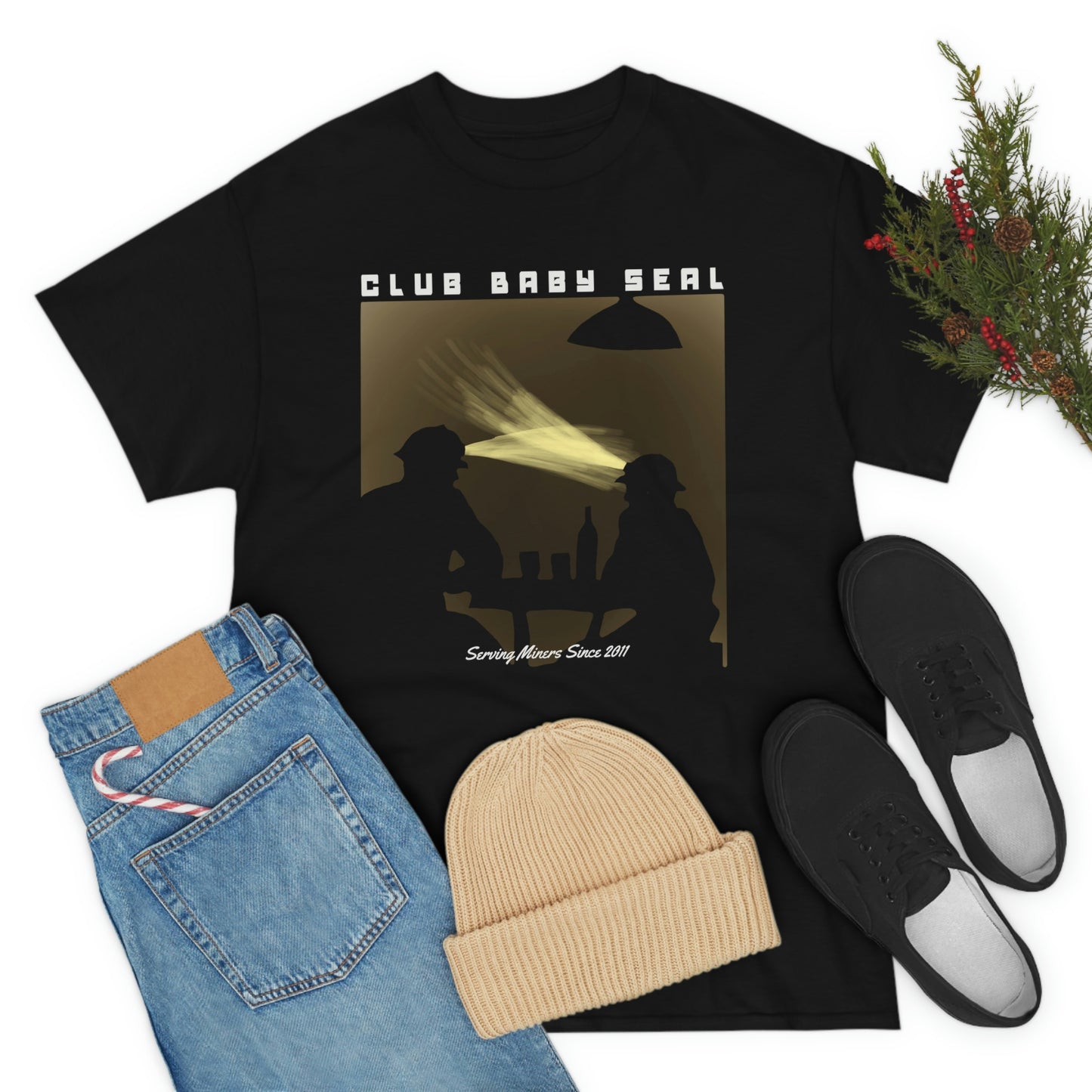 Outhouse - Club Baby Seal Miner Tee