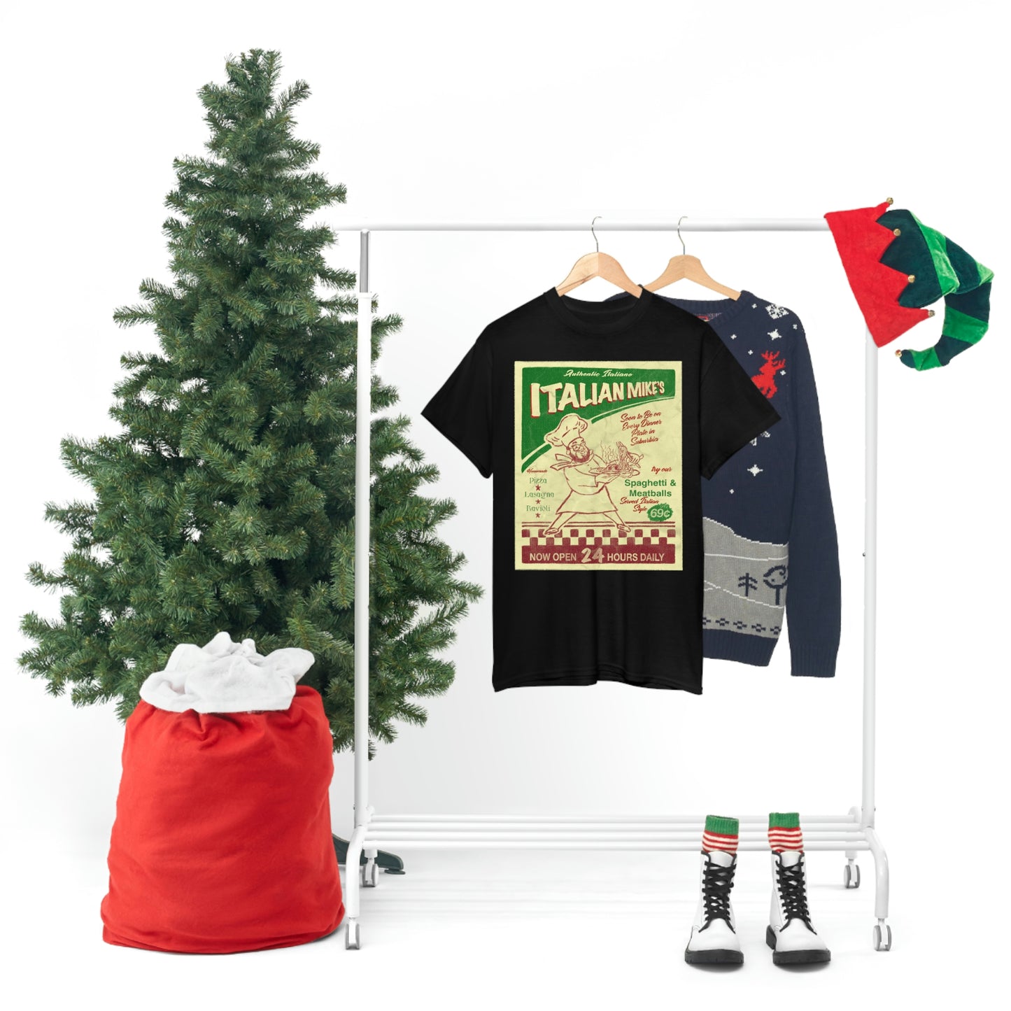 Deaduccine Alfraido - Italian Mike's Tee