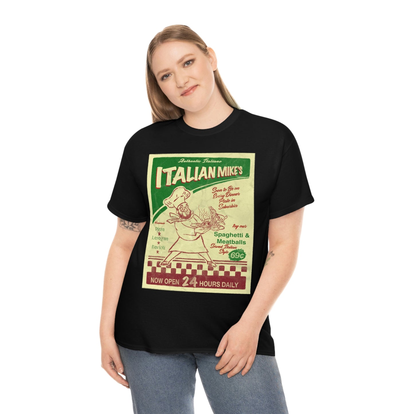 Deaduccine Alfraido - Italian Mike's Tee