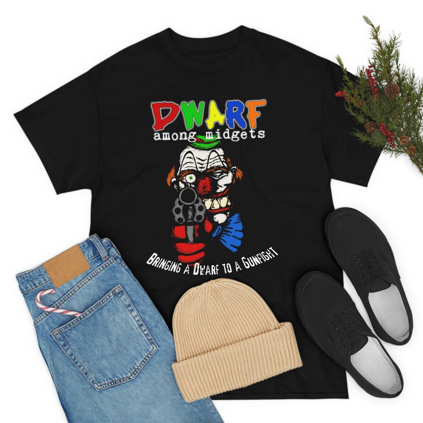 Dwarf Among Midgets - Bringing a Dwarf to a Gunfight Tour Tee
