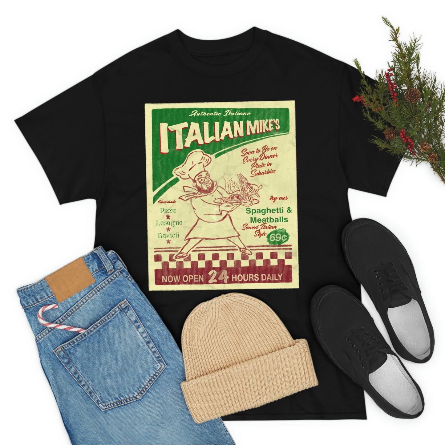 Deaduccine Alfraido - Italian Mike's Tee