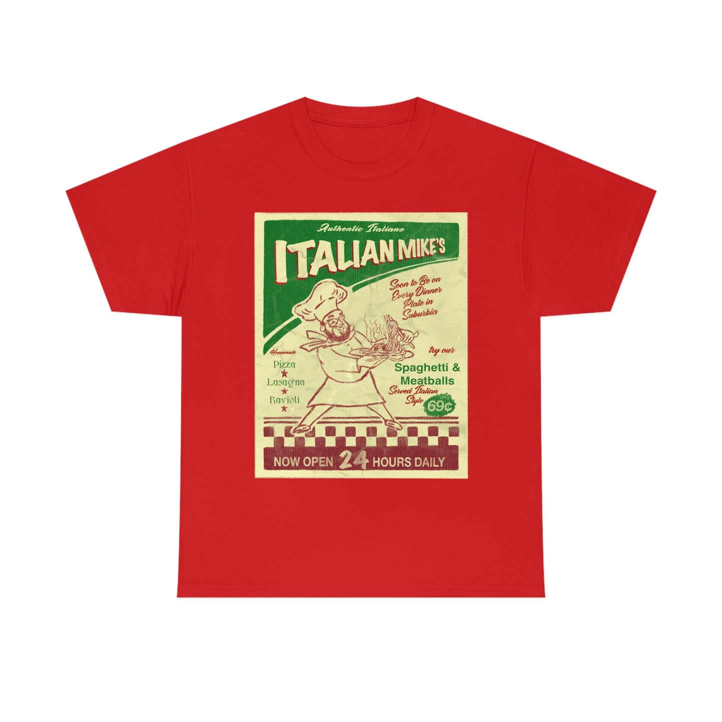 Deaduccine Alfraido - Italian Mike's Tee