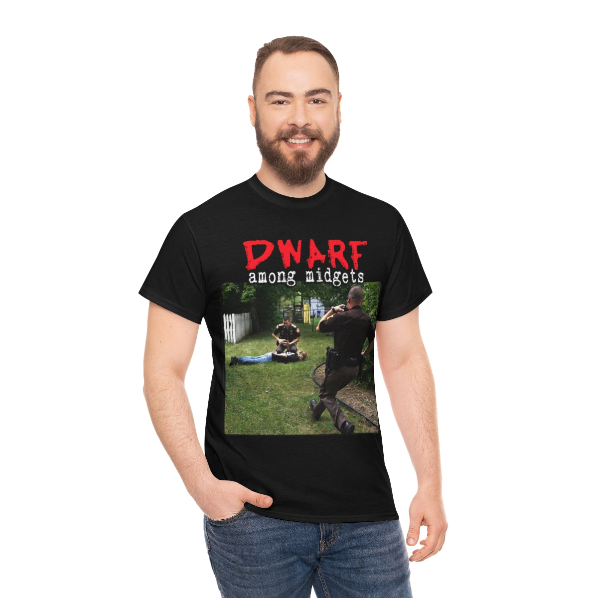 Dwarf Among Midgets - Caught Tee