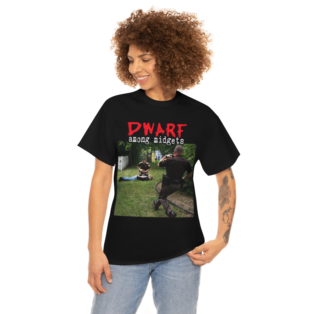 Dwarf Among Midgets - Caught Tee