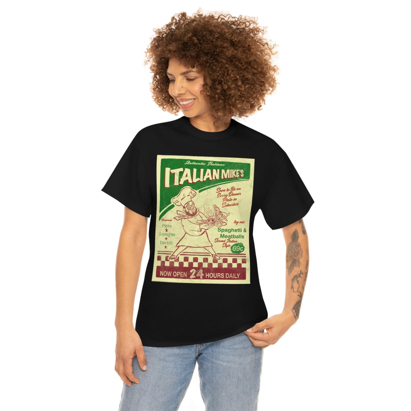 Deaduccine Alfraido - Italian Mike's Tee