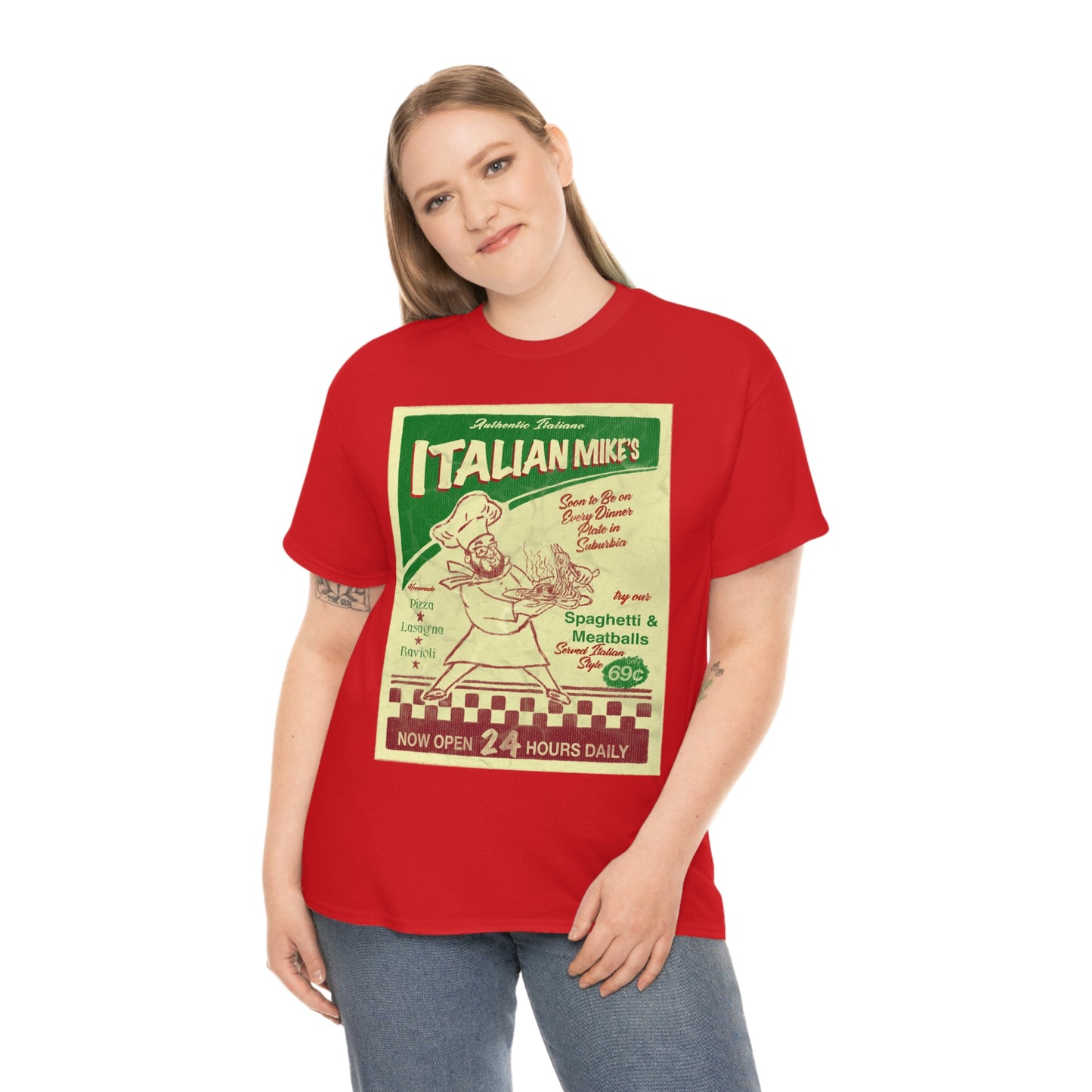 Deaduccine Alfraido - Italian Mike's Tee