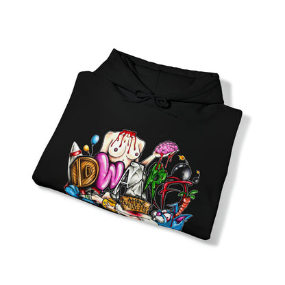 Dwarf Among Midgets - Dysfunktional Jake Art Pullover Hoodie