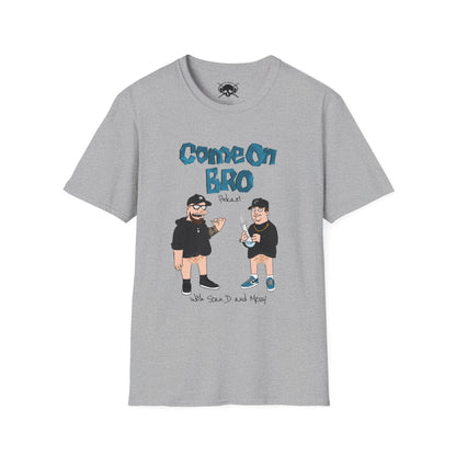 Come On Bro Podcast Logo Tee