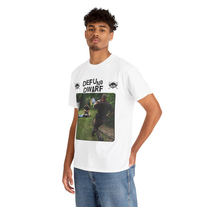 Dwarf Among Midgets - Defund White Tee