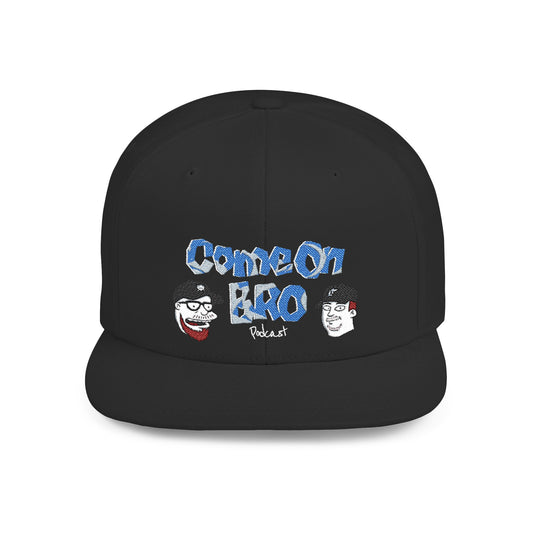 Come On Bro Podcast - Faces Snapback Hat