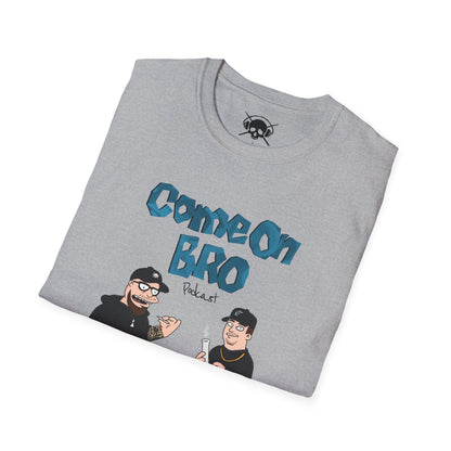 Come On Bro Podcast Logo Tee