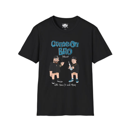 Come On Bro Podcast Logo Tee