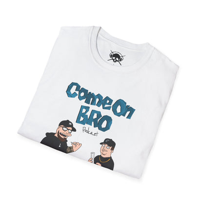 Come On Bro Podcast Logo Tee