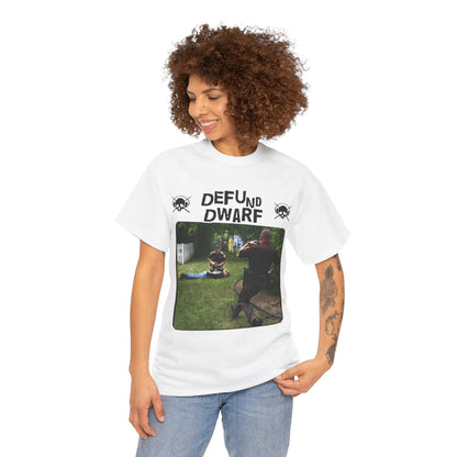 Dwarf Among Midgets - Defund White Tee