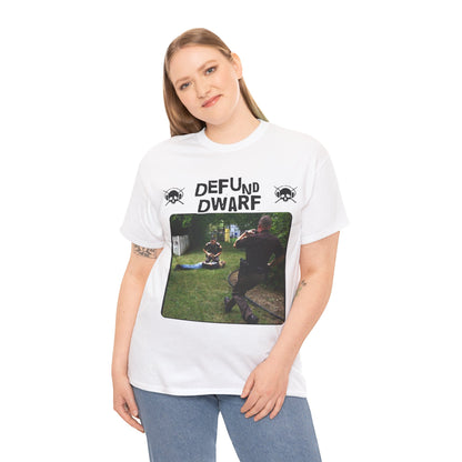 Dwarf Among Midgets - Defund White Tee