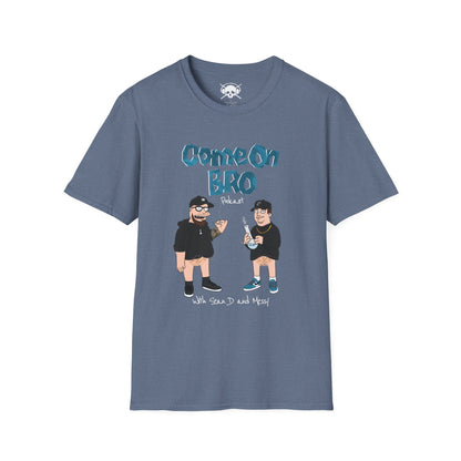 Come On Bro Podcast Logo Tee